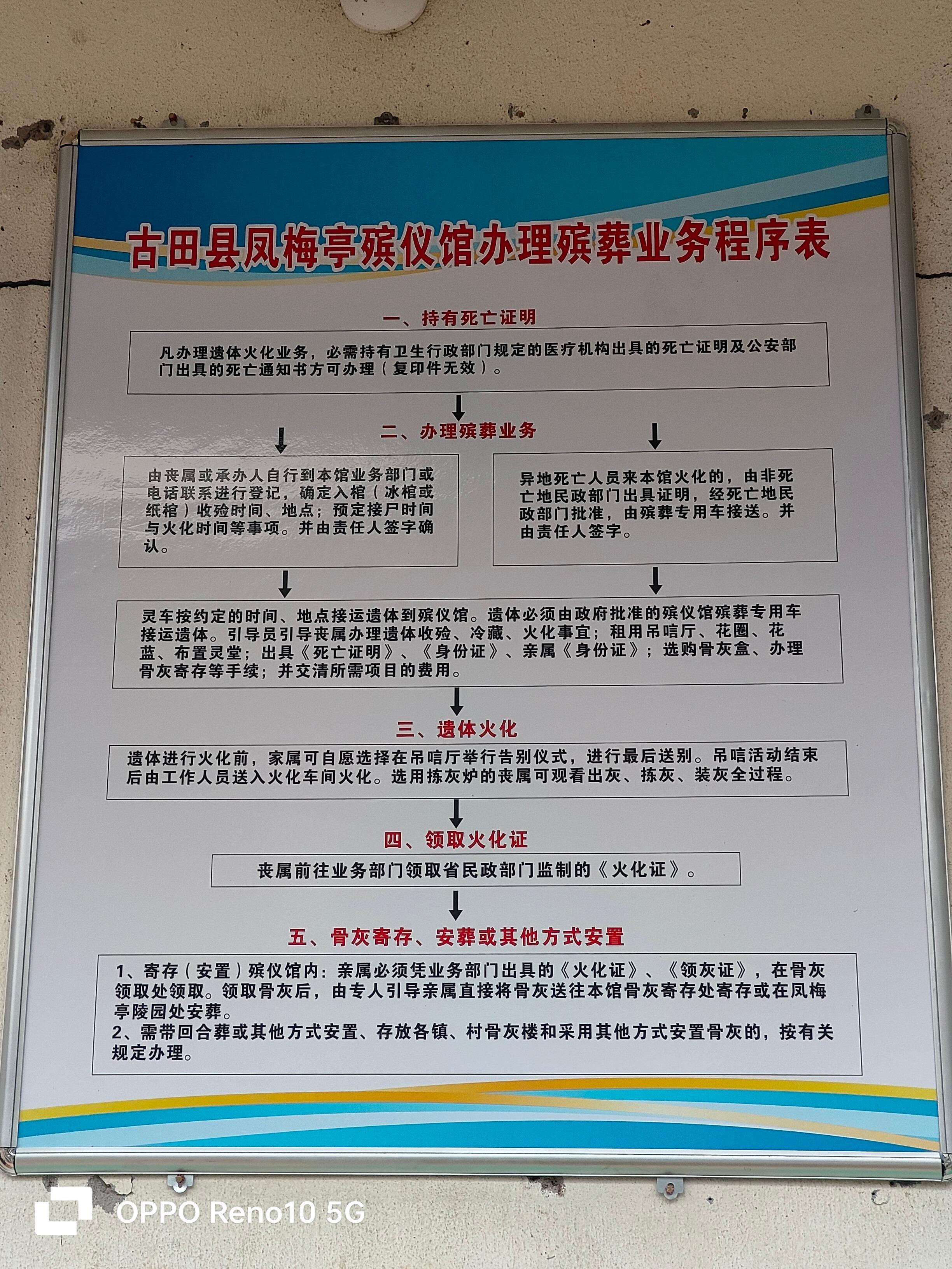 古田县凤梅亭殡仪馆园区图片