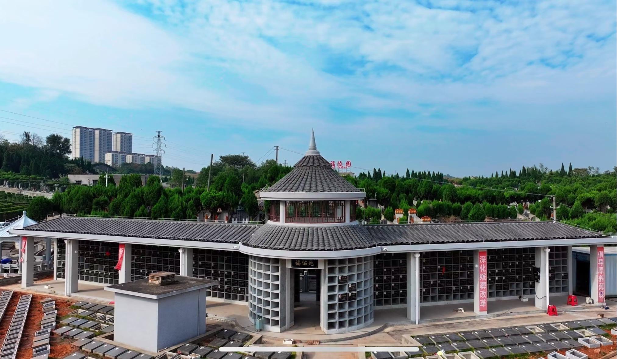 湘潭市殡仪馆公益性骨灰安放设施项目(一期)园区图片