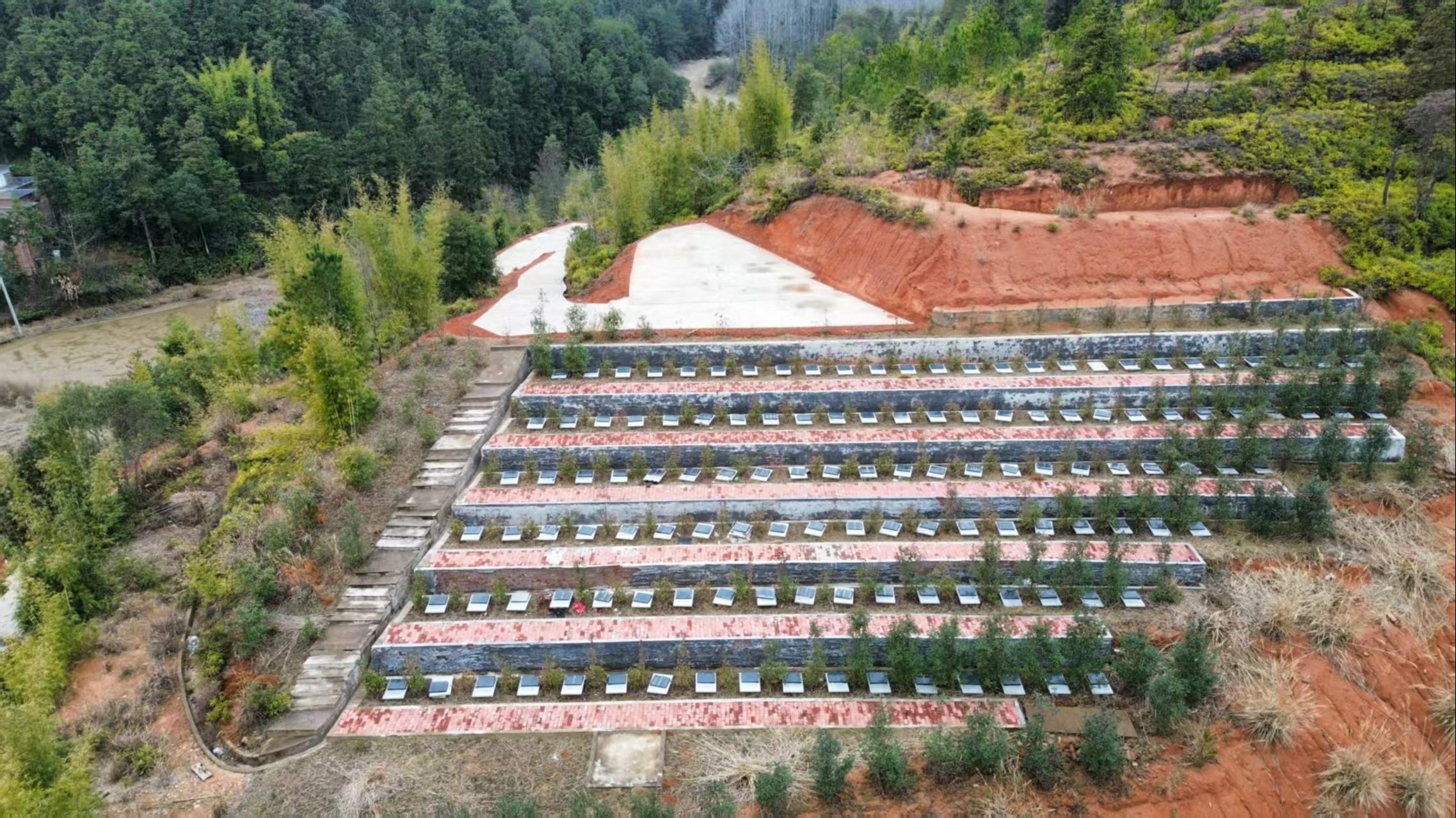 赣县区上堡公墓园区图片