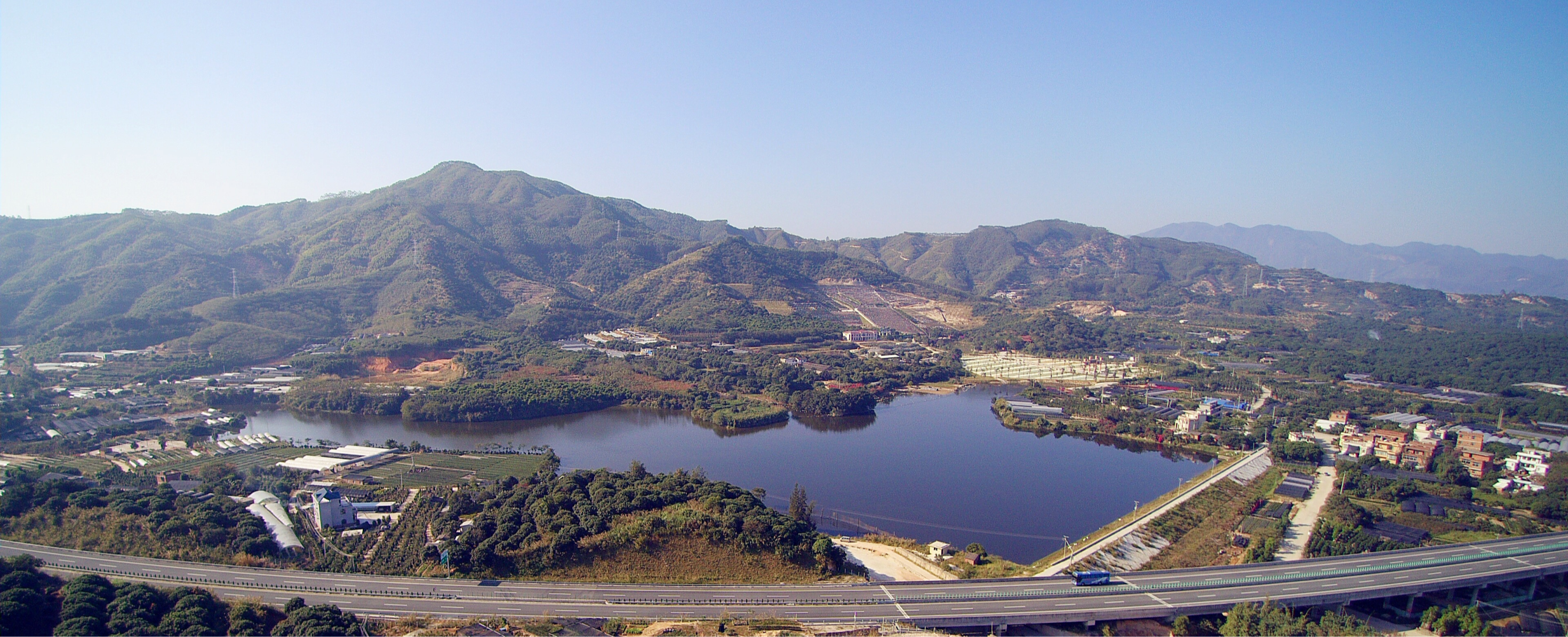 漳州大帽山陵园园区图片