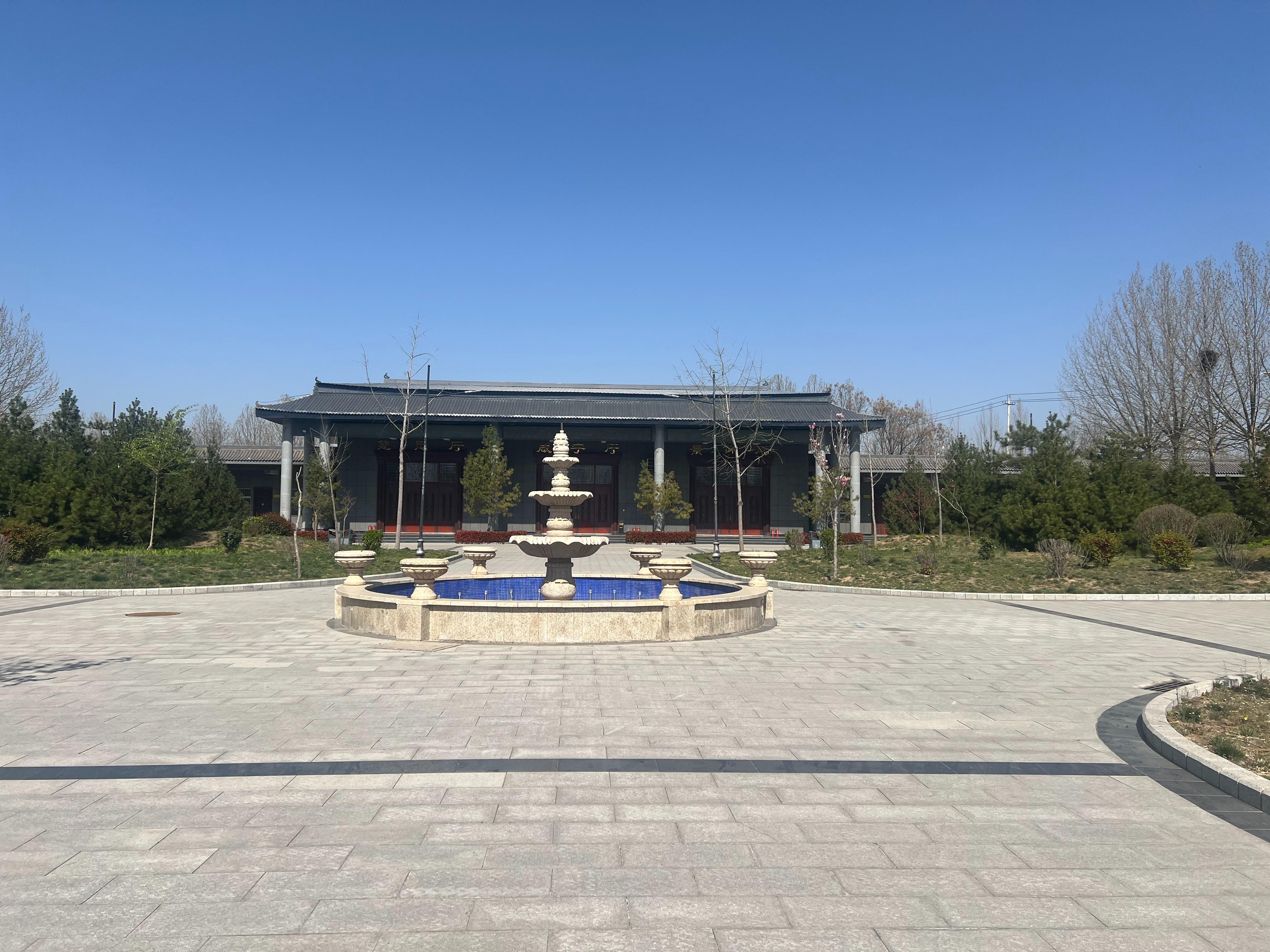 合阳县公益性公墓园区图片