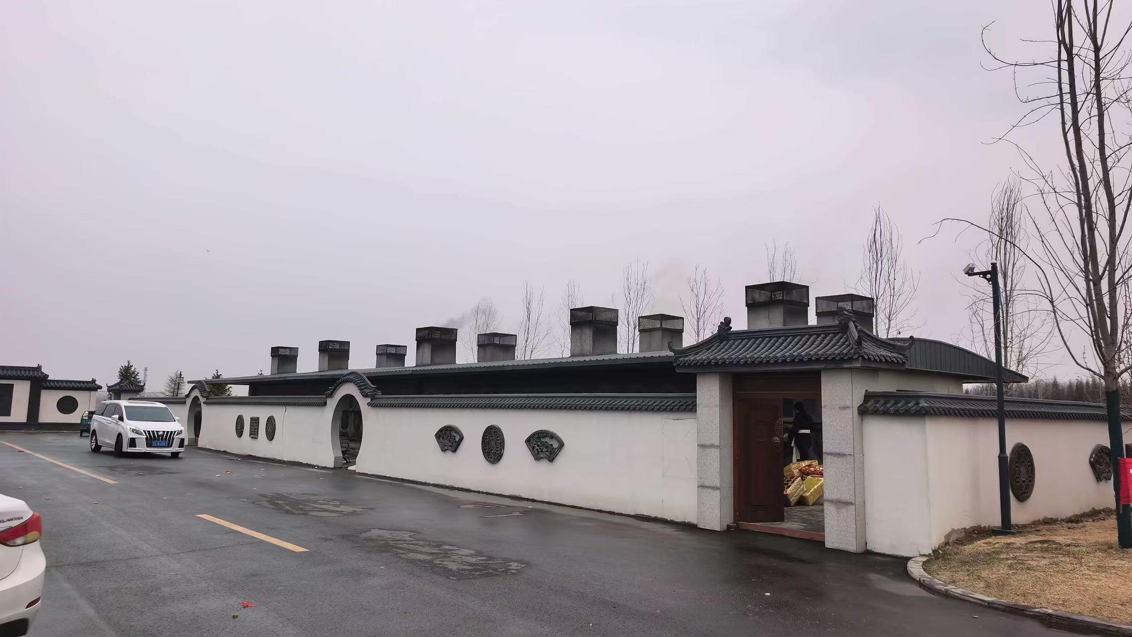 坝墙子镇大岗子区域性公益性公墓园区图片