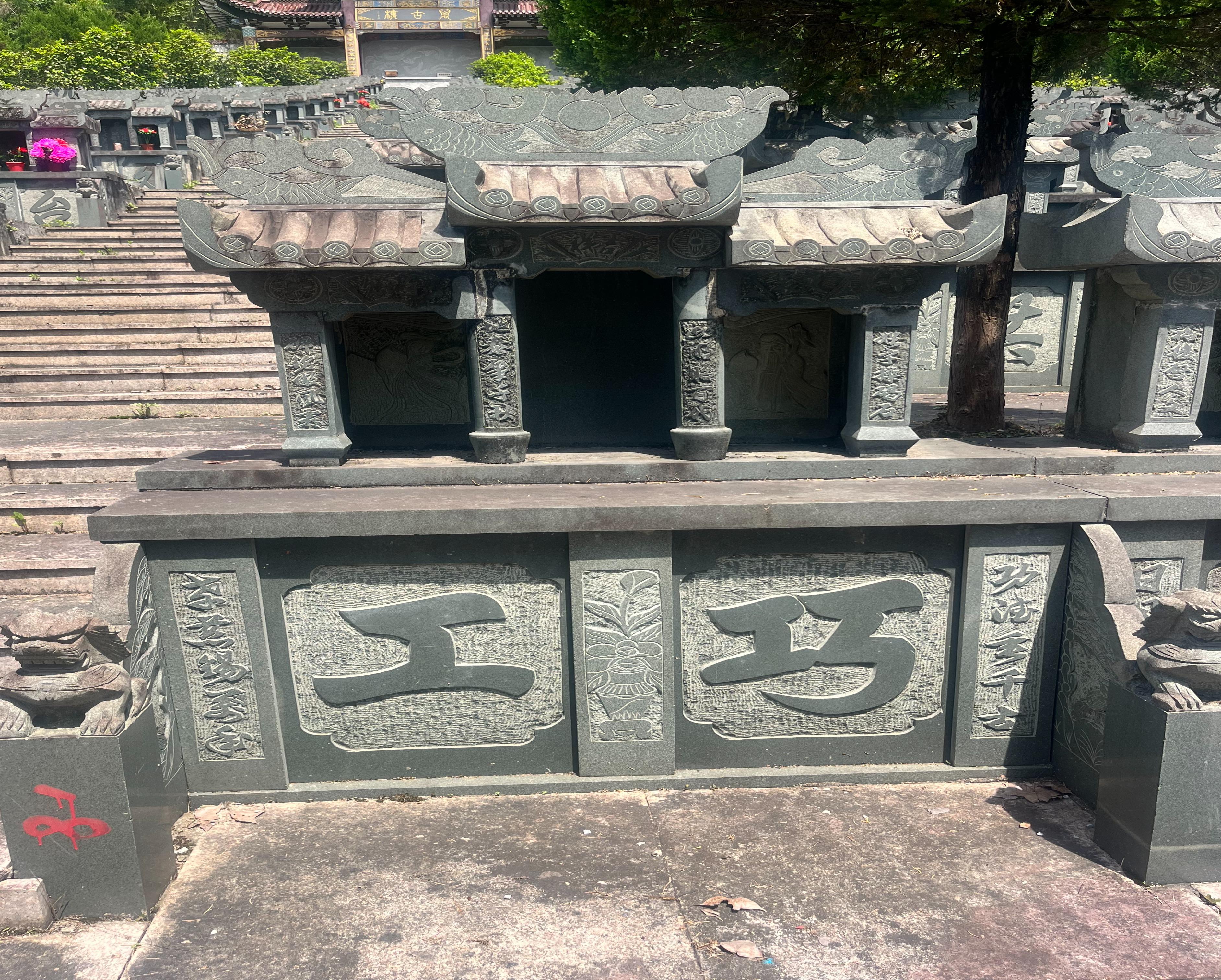 淡溪镇柏岩村鼎冠陵园园区图片