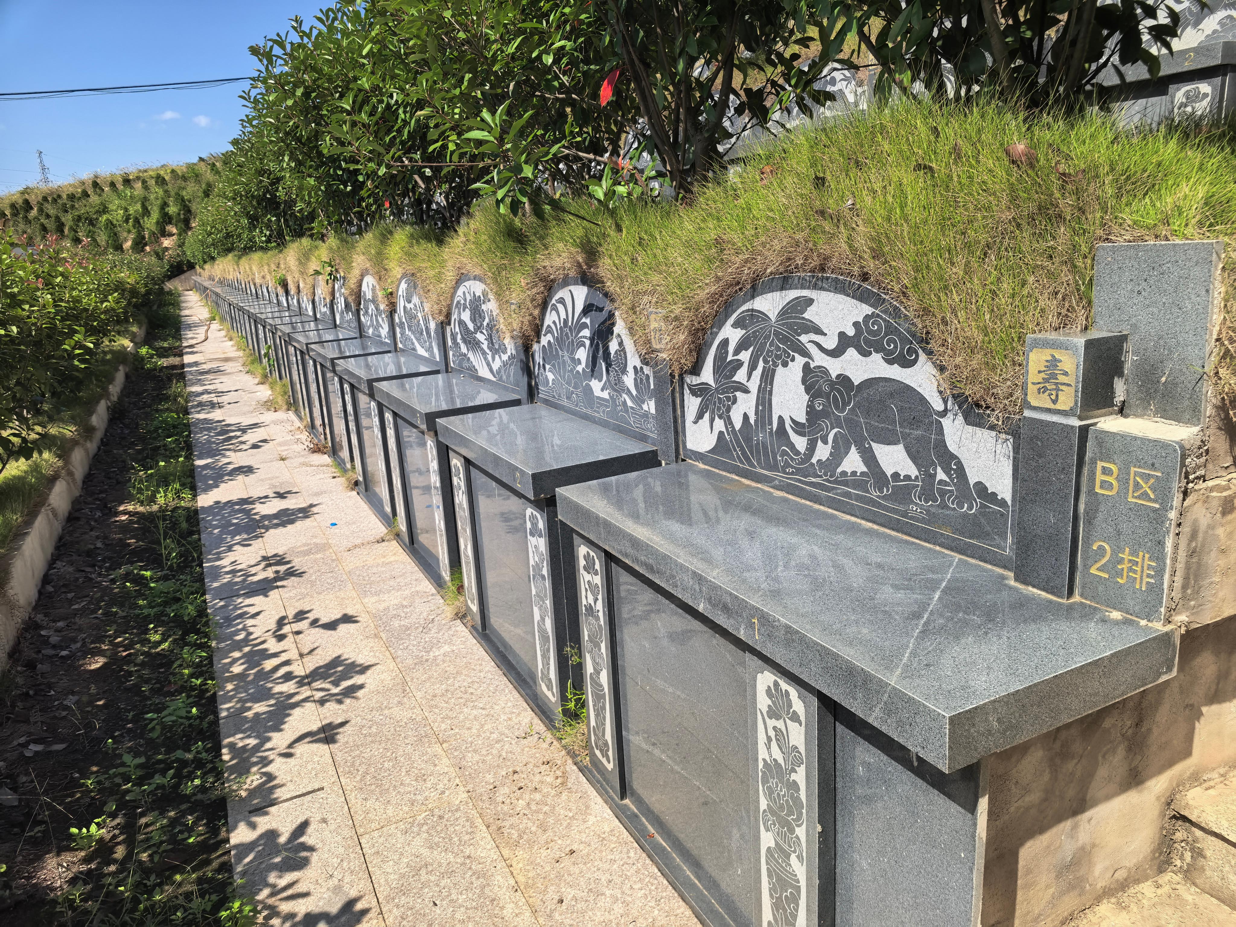 霞关镇福泽公益性公墓园区图片