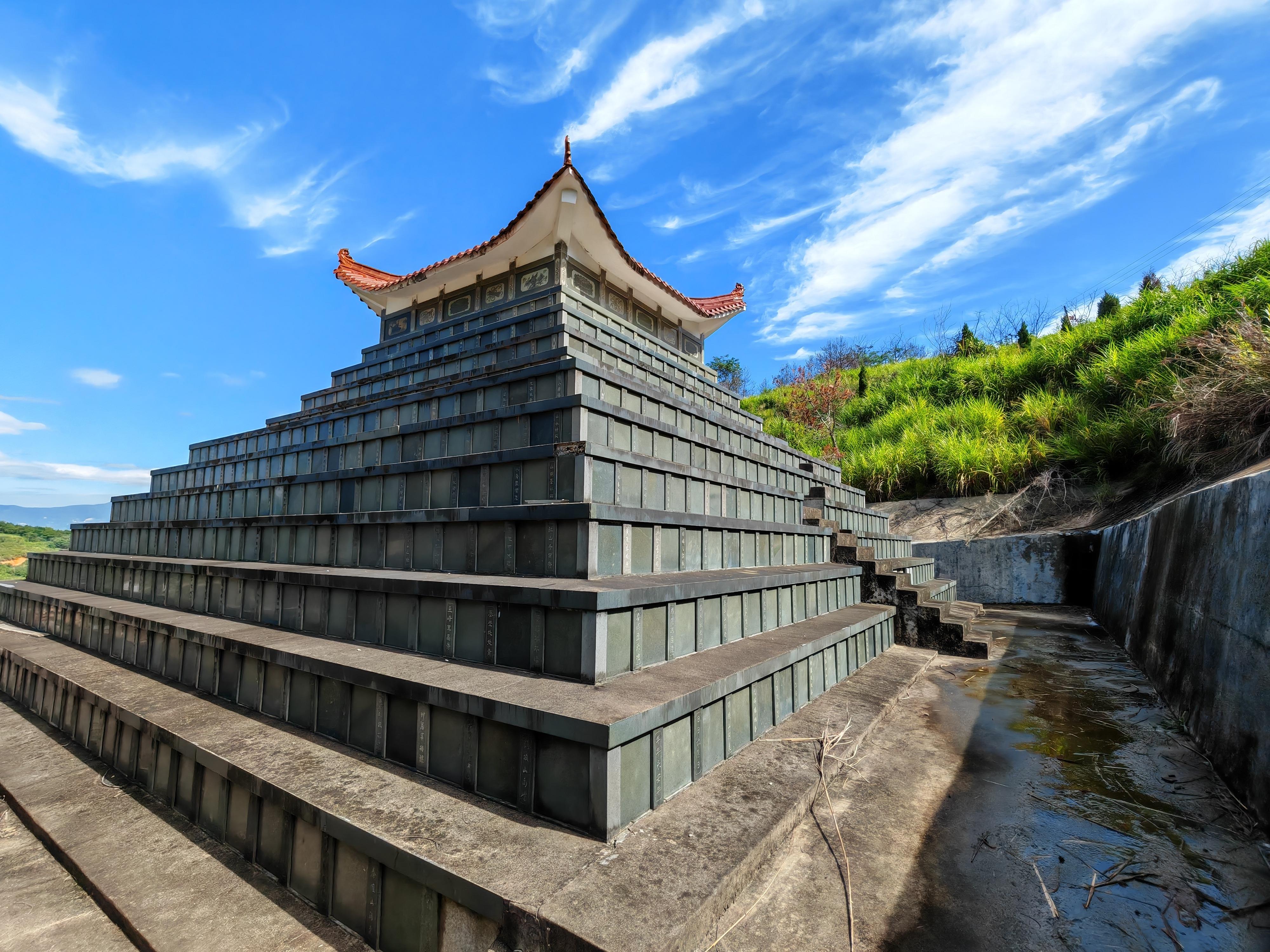 霞关镇安乐园塔墓园区图片