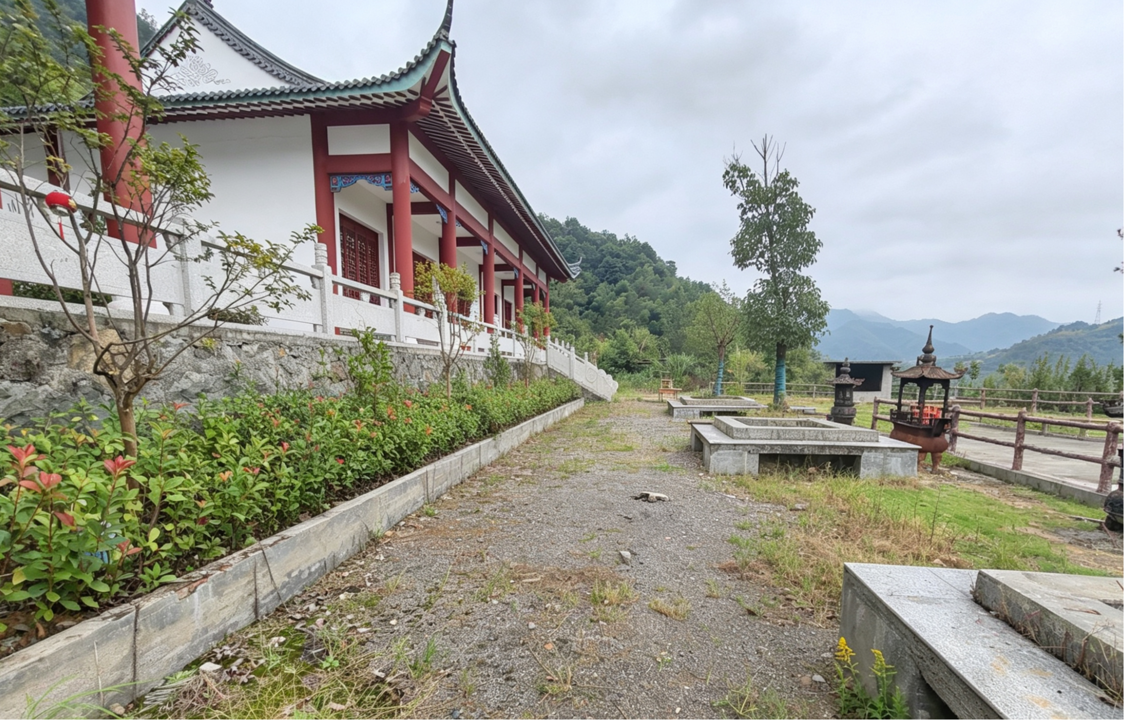 磐安县云山骨灰堂园区图片