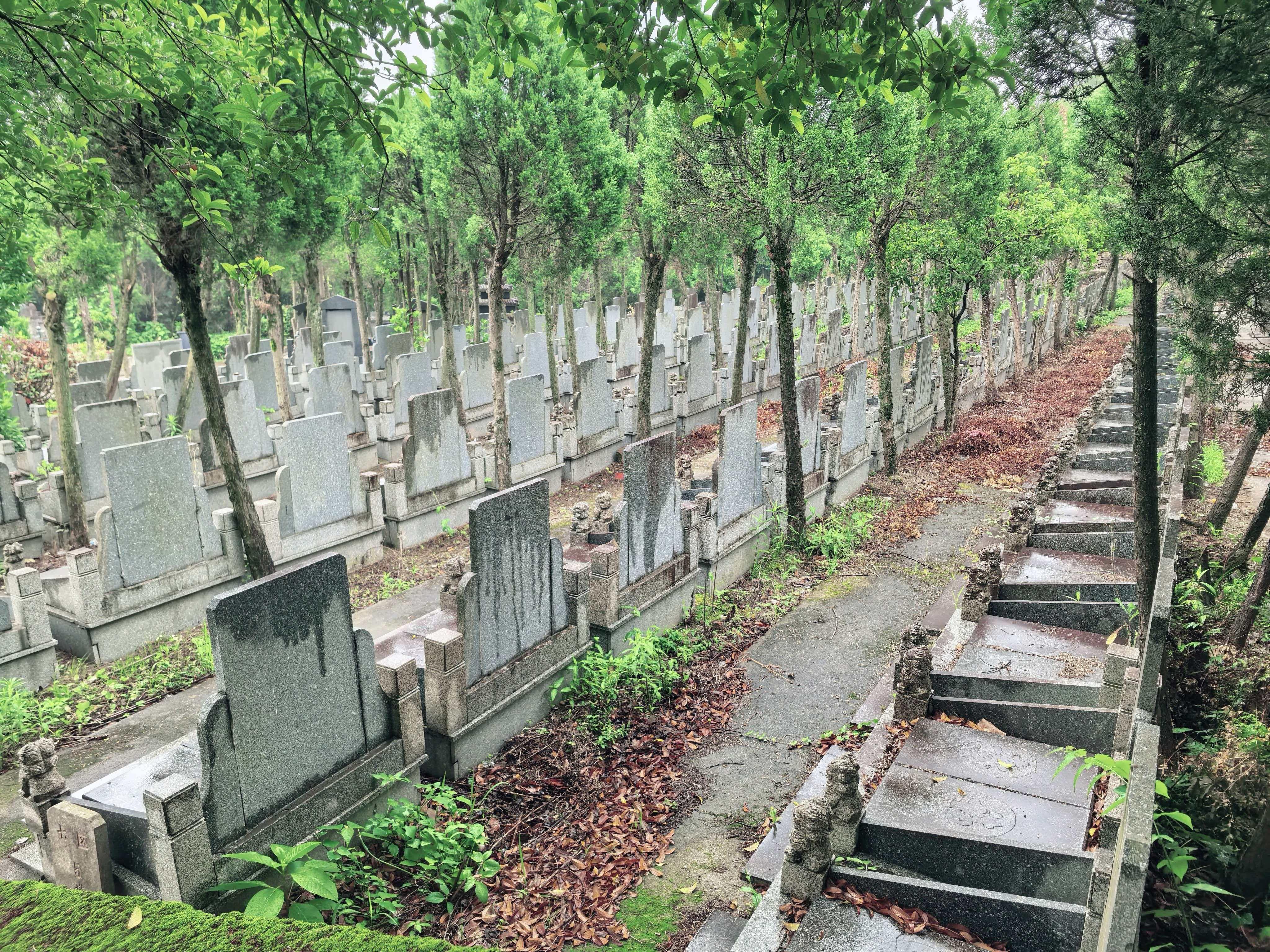 宁波市江北区黄夹岙墓园园区图片