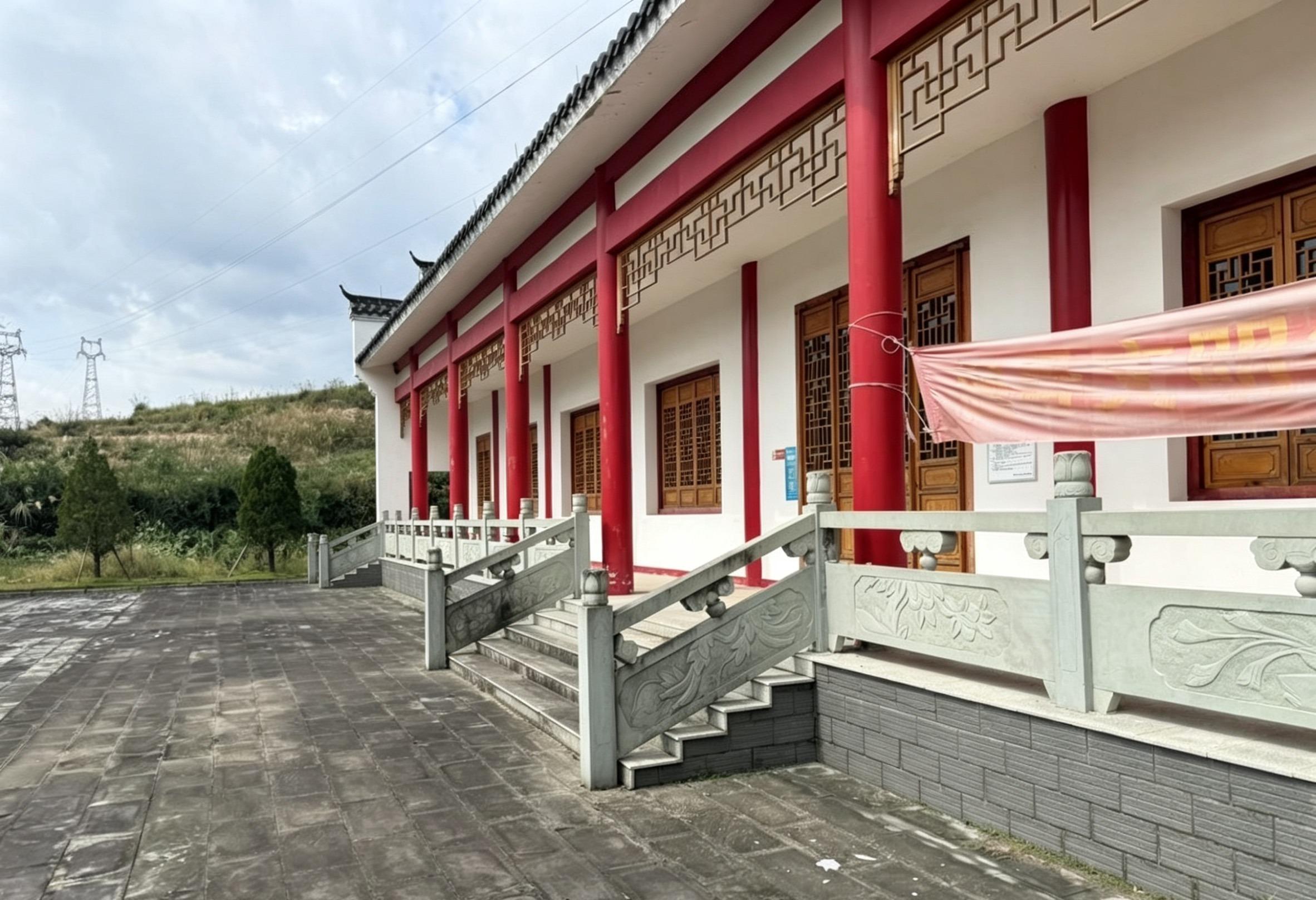 金华市磐安县尖山镇万苍骨灰堂园区图片