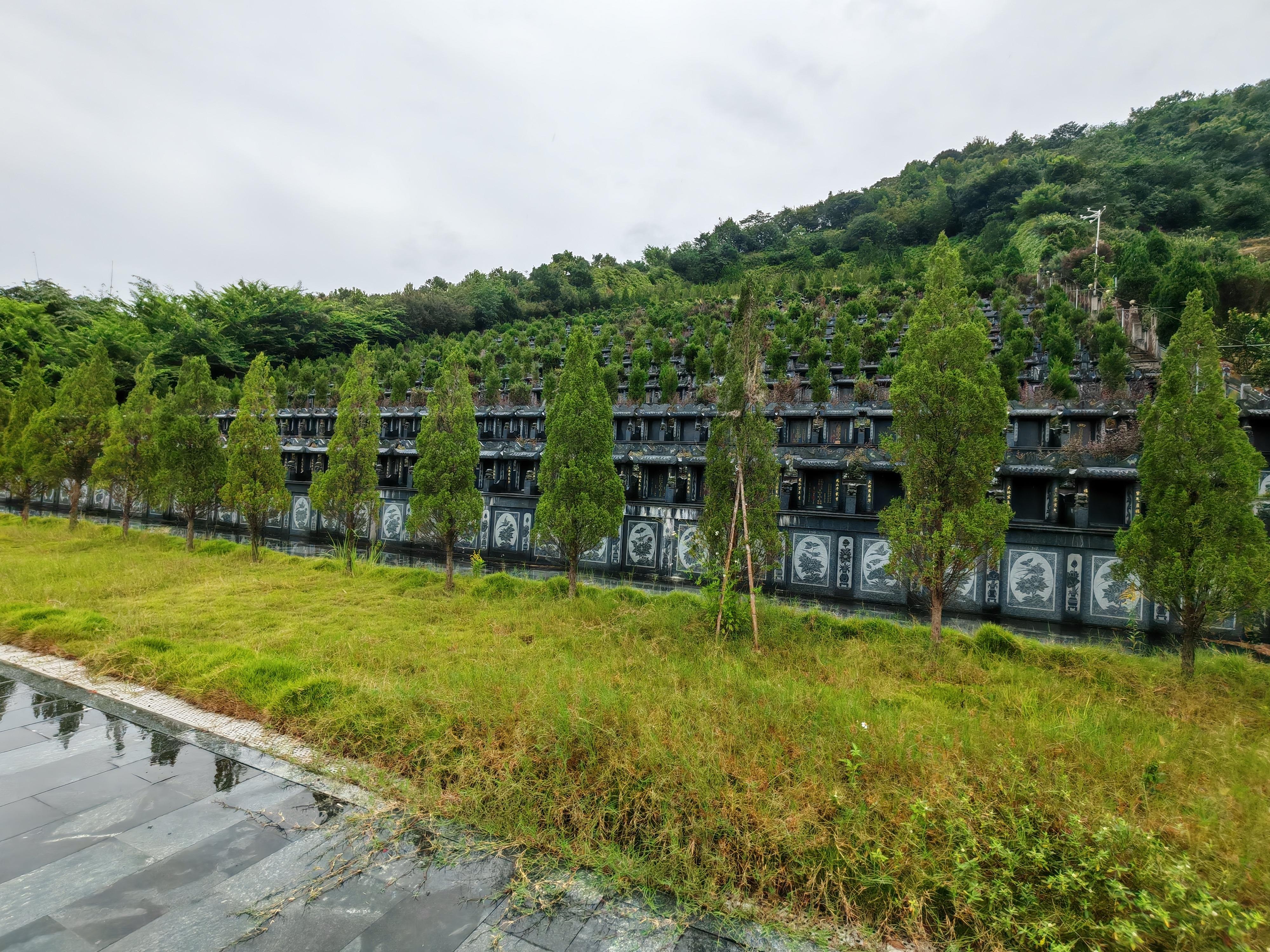 桥墩镇生态墓地园区图片