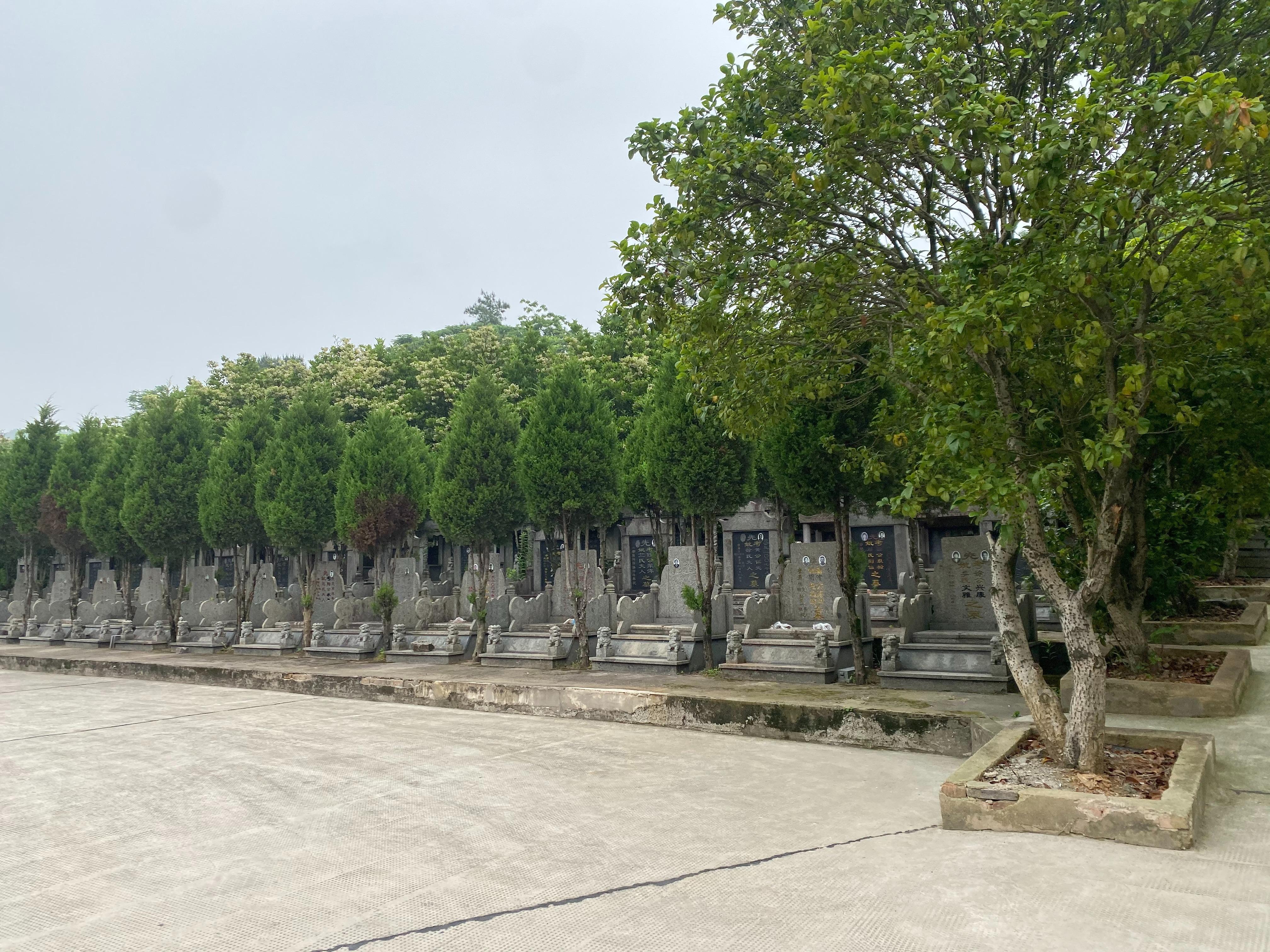 东关街道银山陵园园区图片