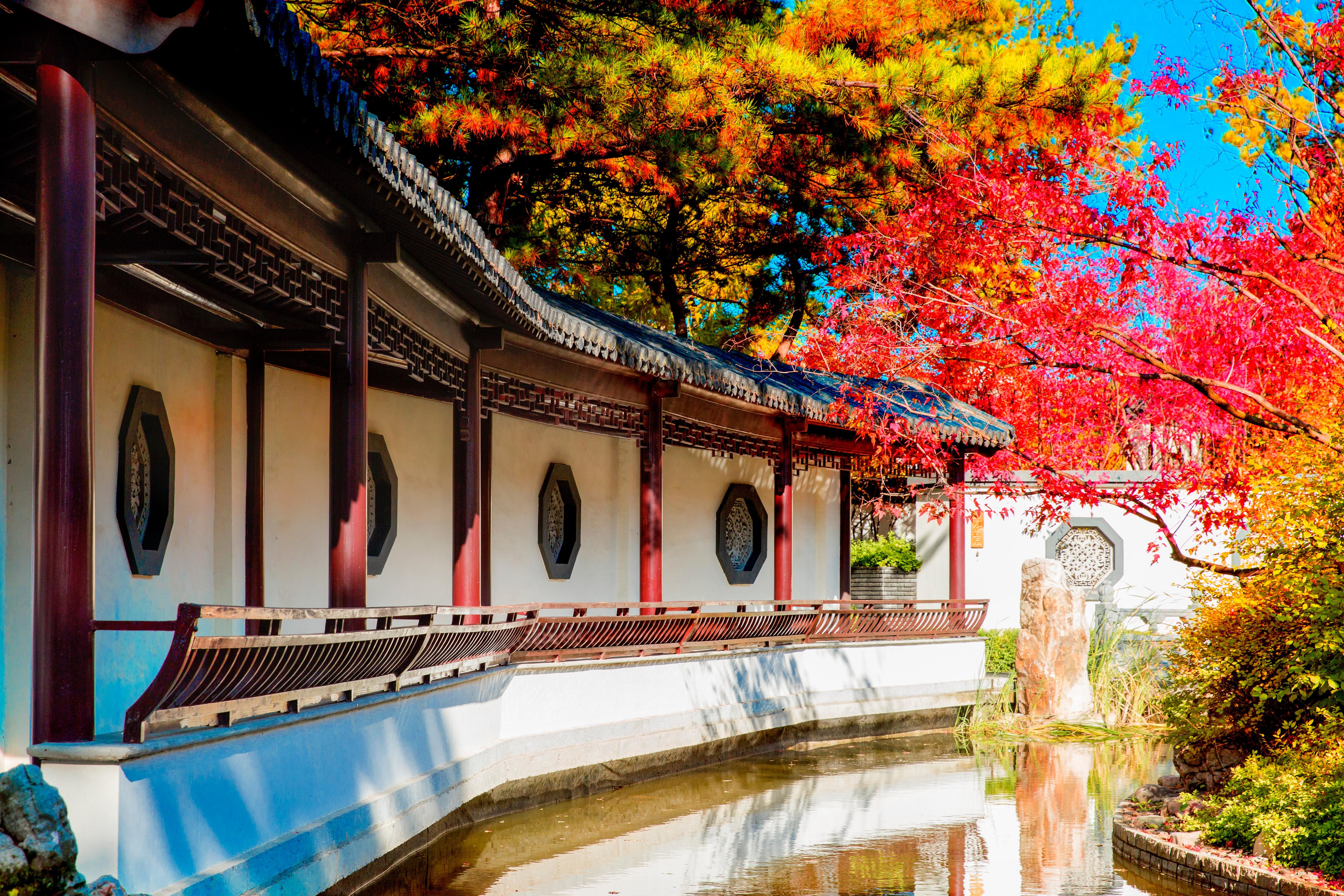 长春华夏陵园园区图片