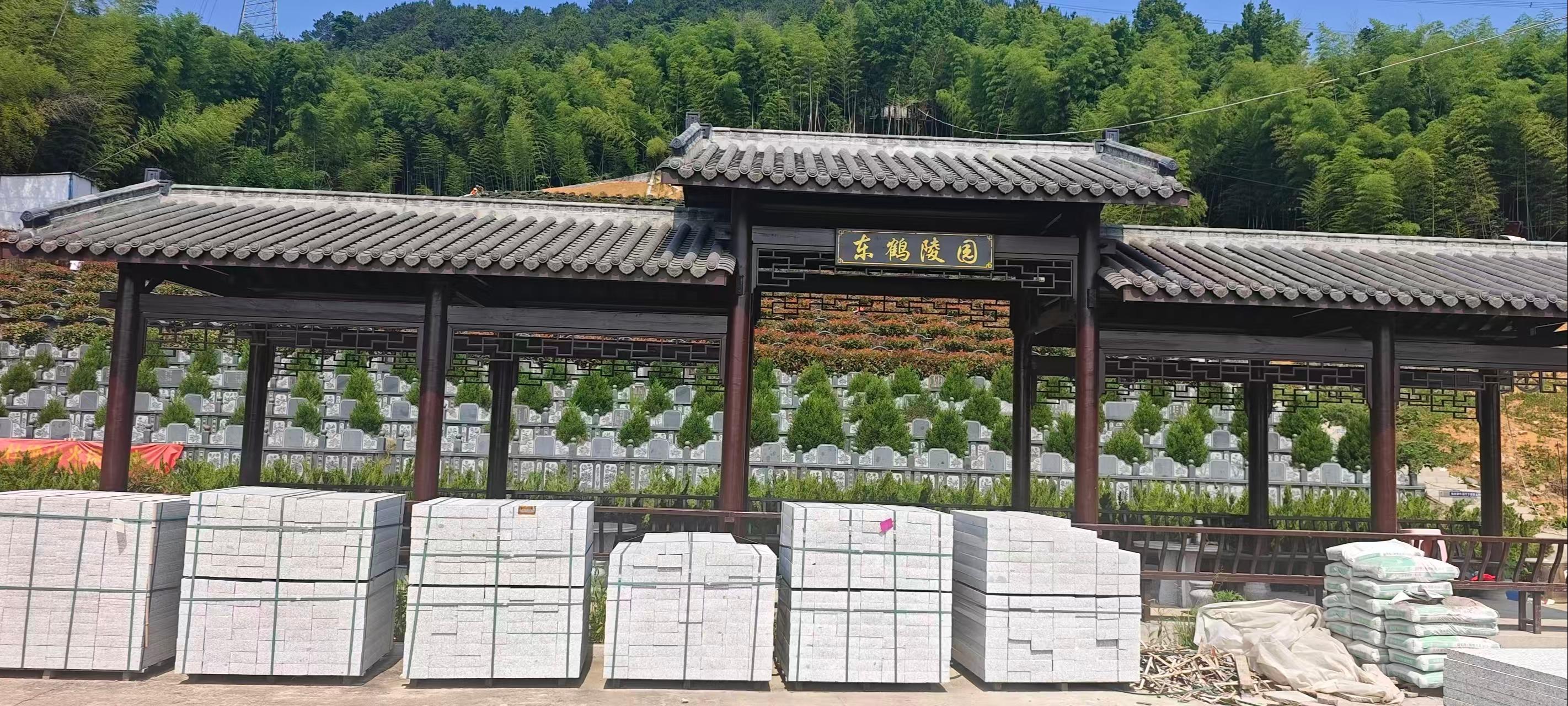 昆阳镇溪坑店村公益性墓地园区图片