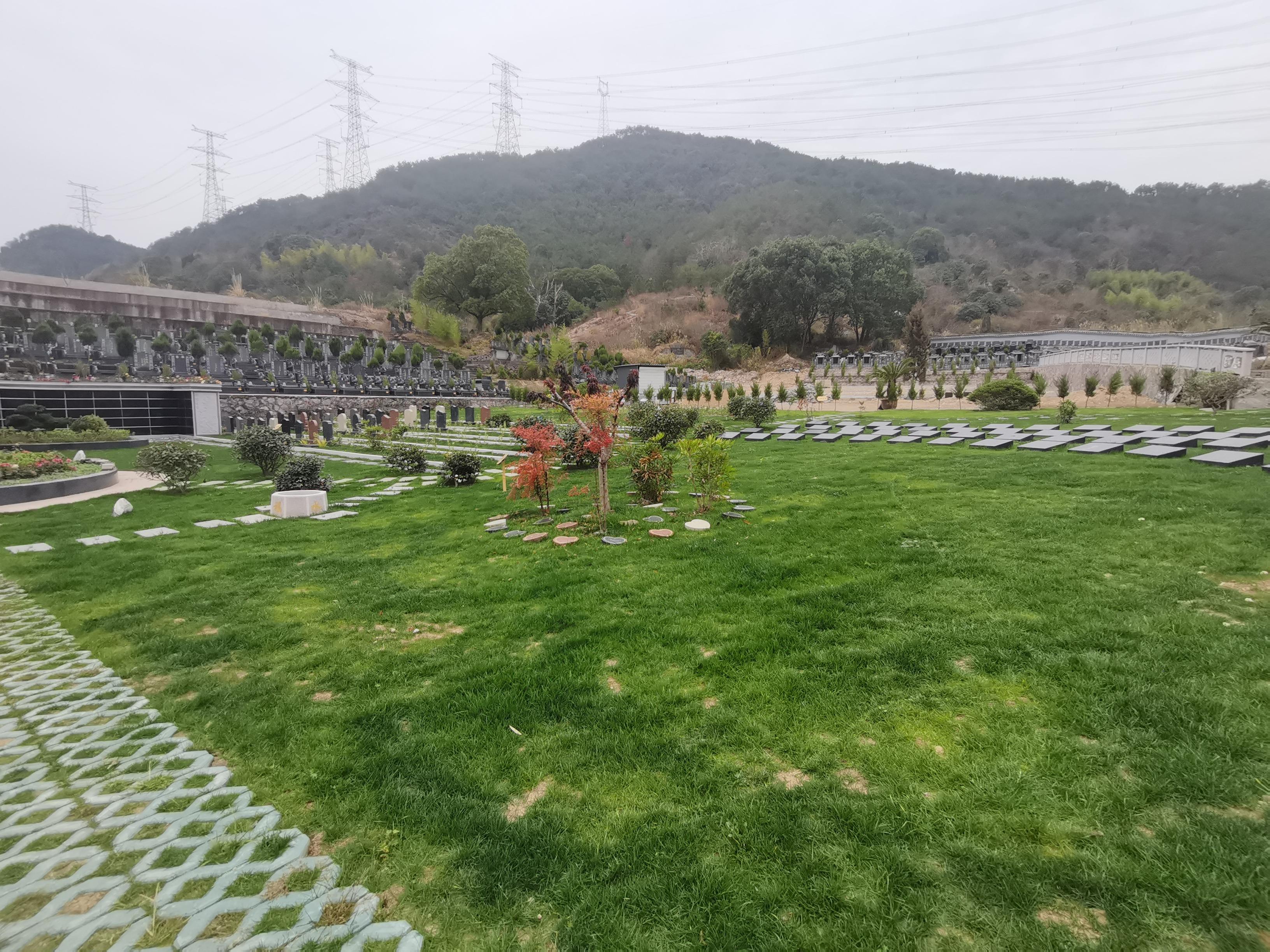 嵊州市甘霖镇香子庙山陵园公墓园区图片