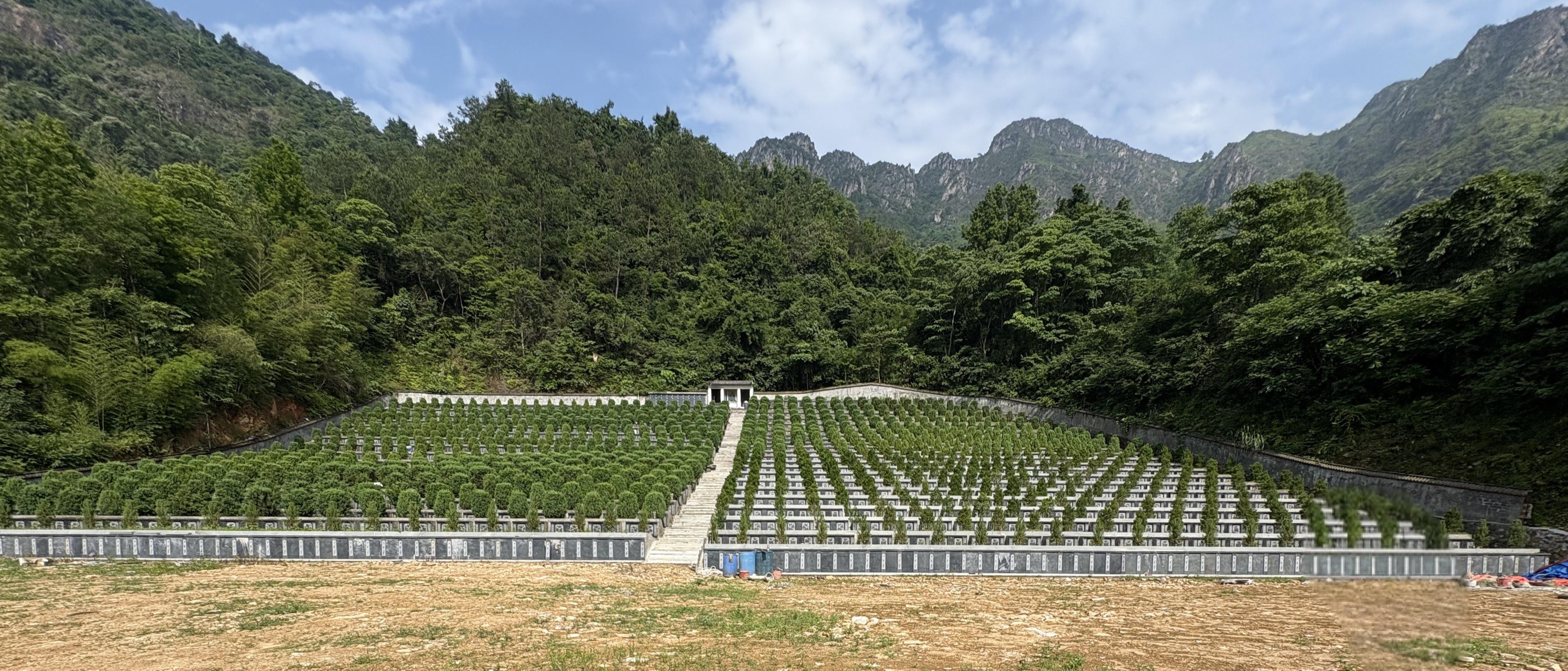 平阳县水头镇龙涵村生态节地葬区园区图片