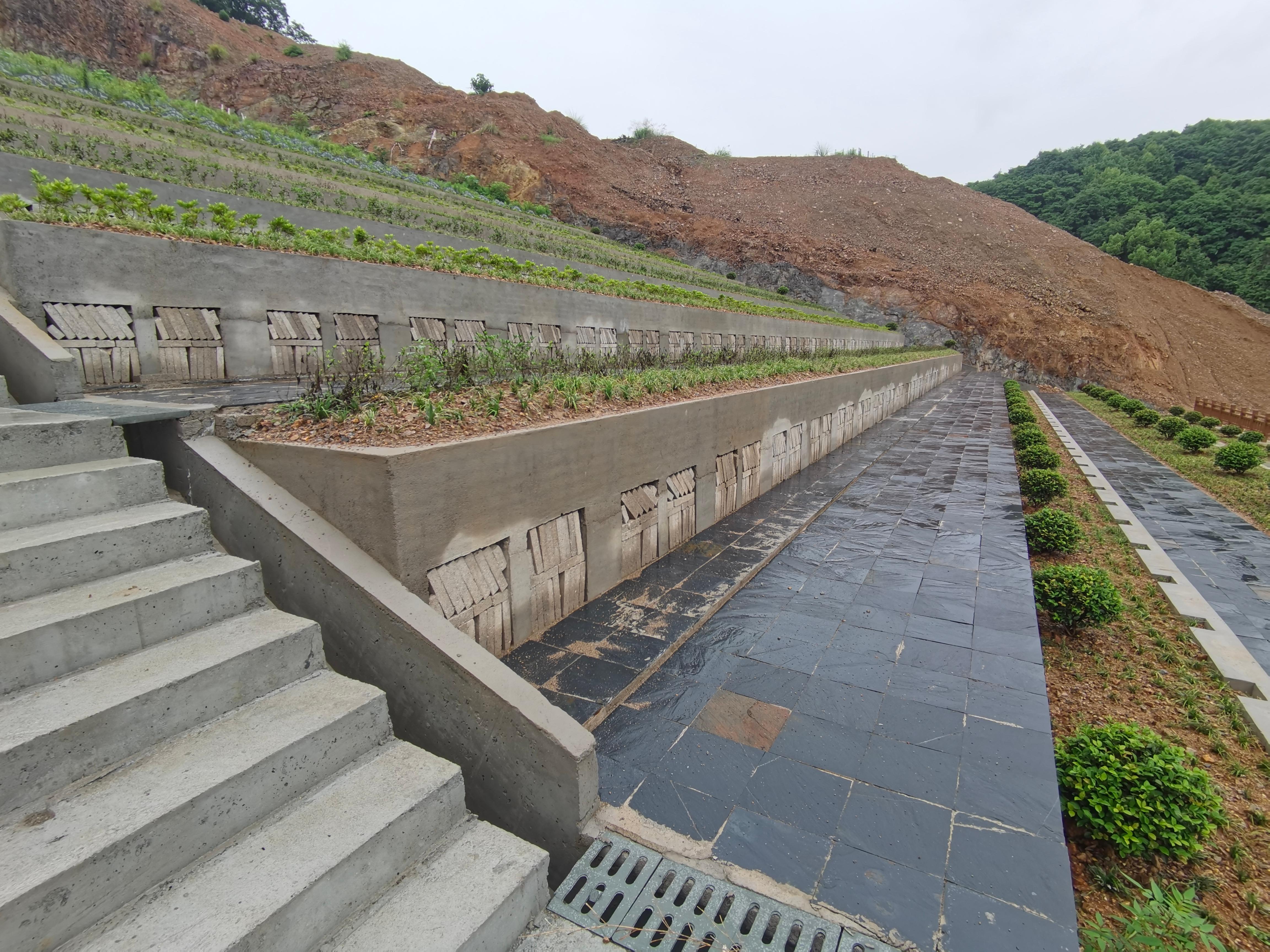 辛岭公益性公墓园区图片