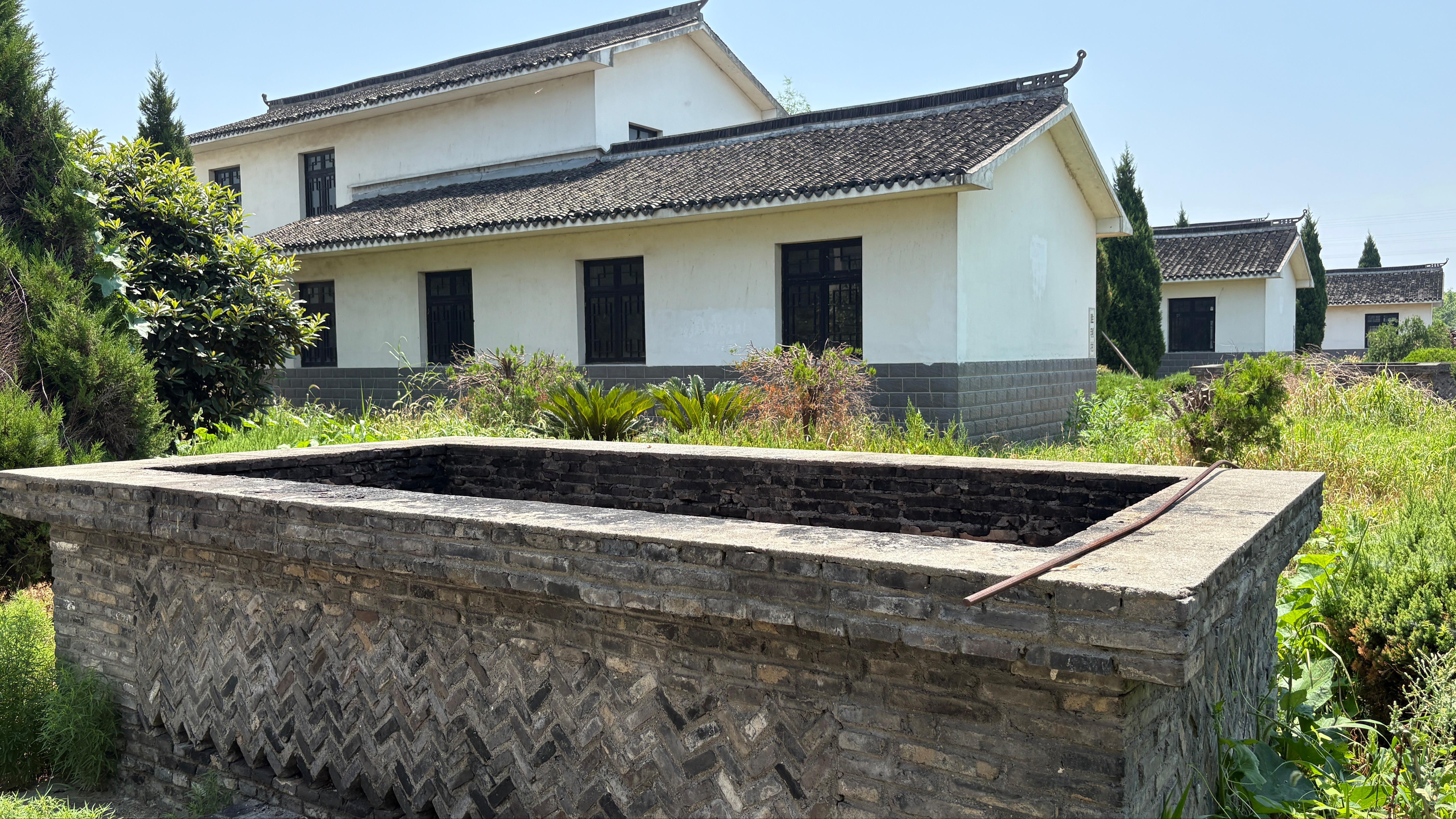 海盐县百步镇四村联建骨灰堂园区图片