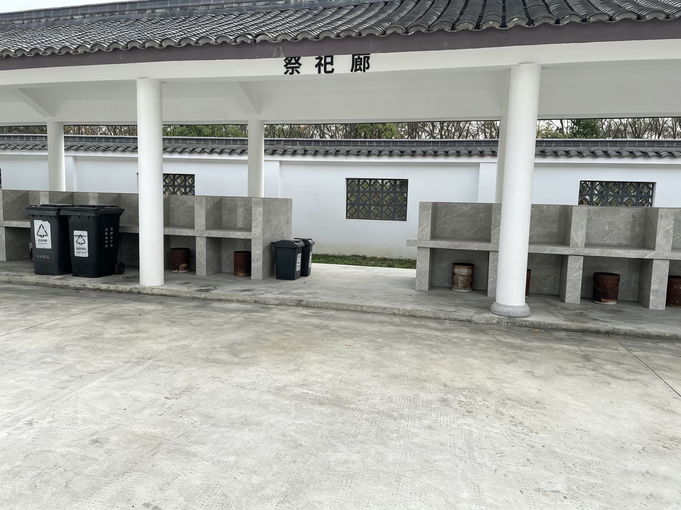 澉浦镇阁老山安息堂园区图片