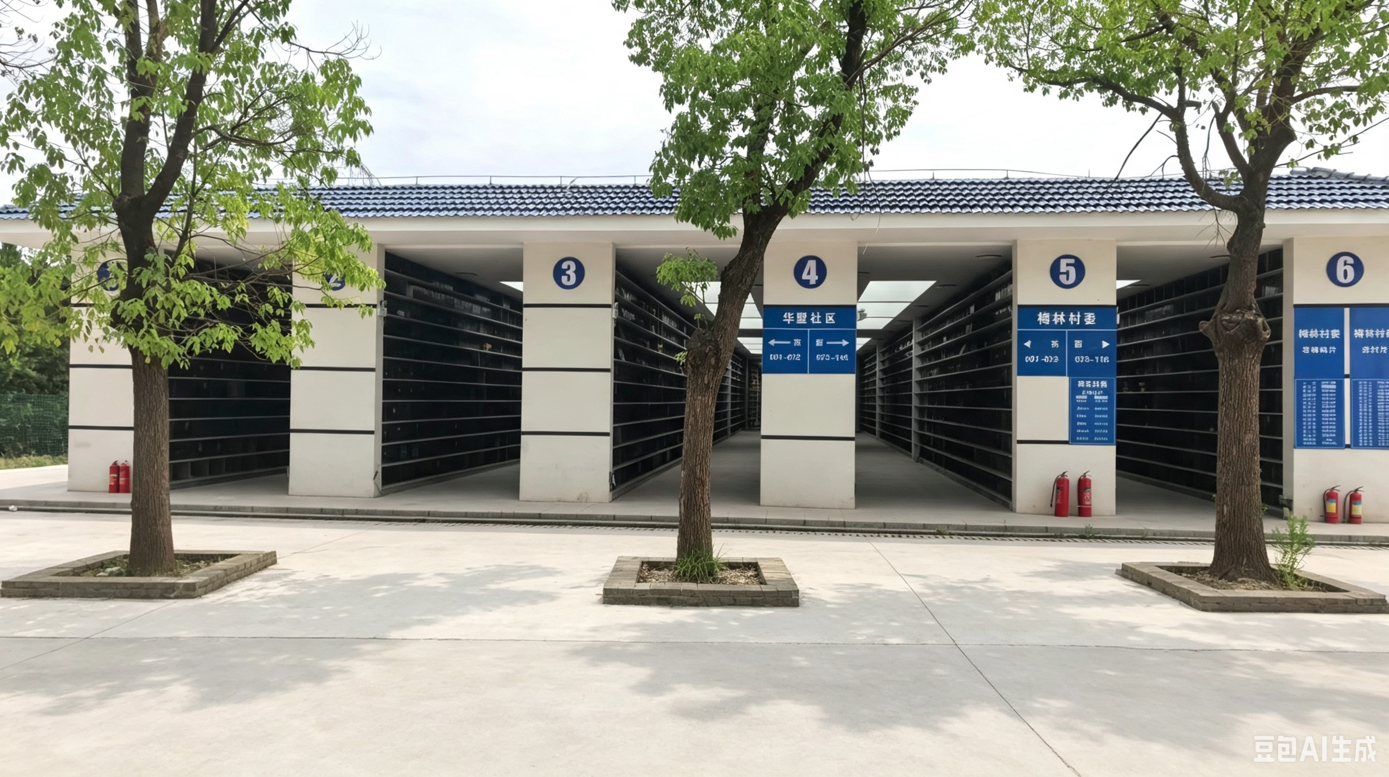 西夏墅镇天堂园园区图片