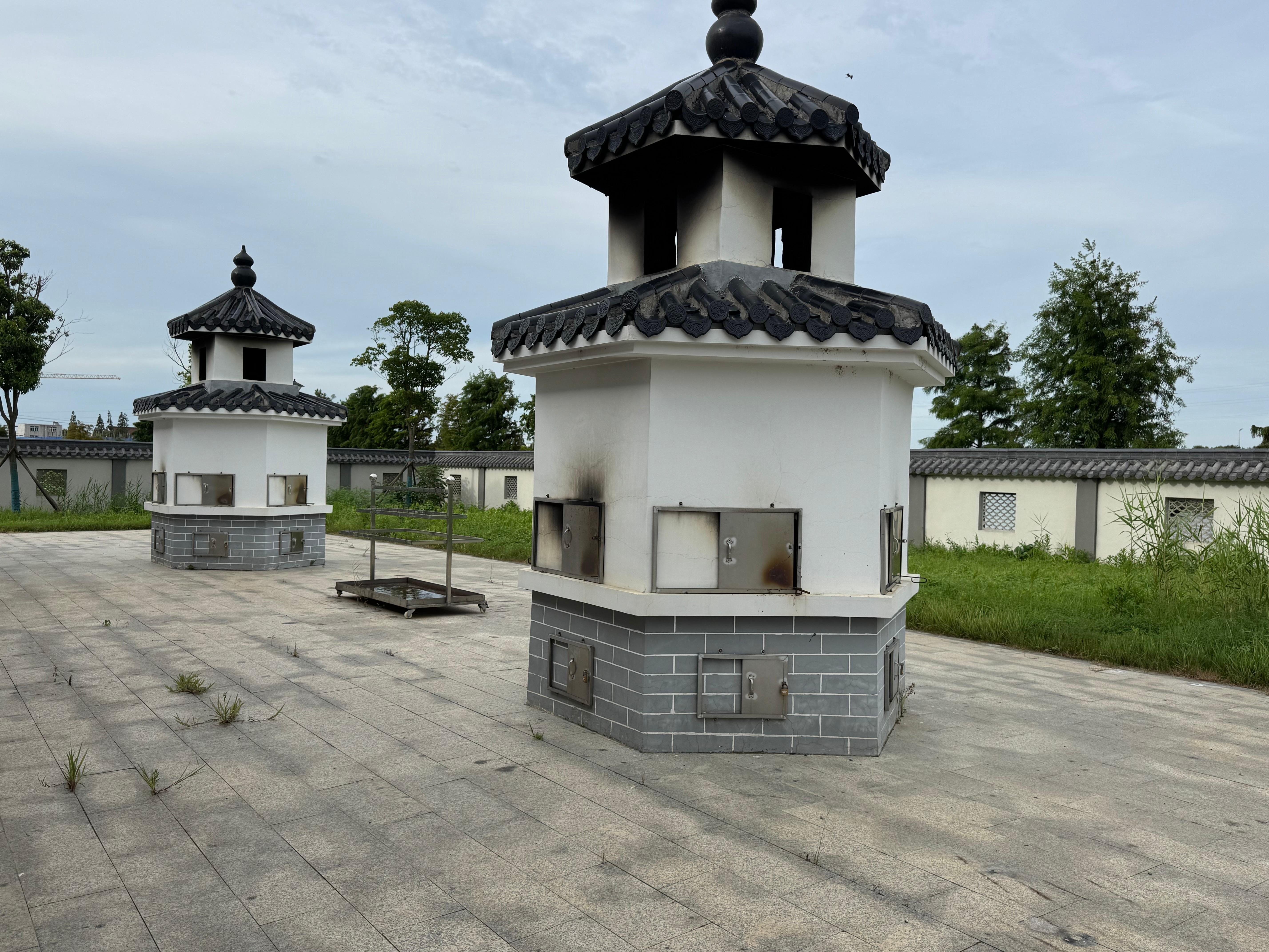 新埭镇大齐塘村骨灰寄存堂(万福园)园区图片