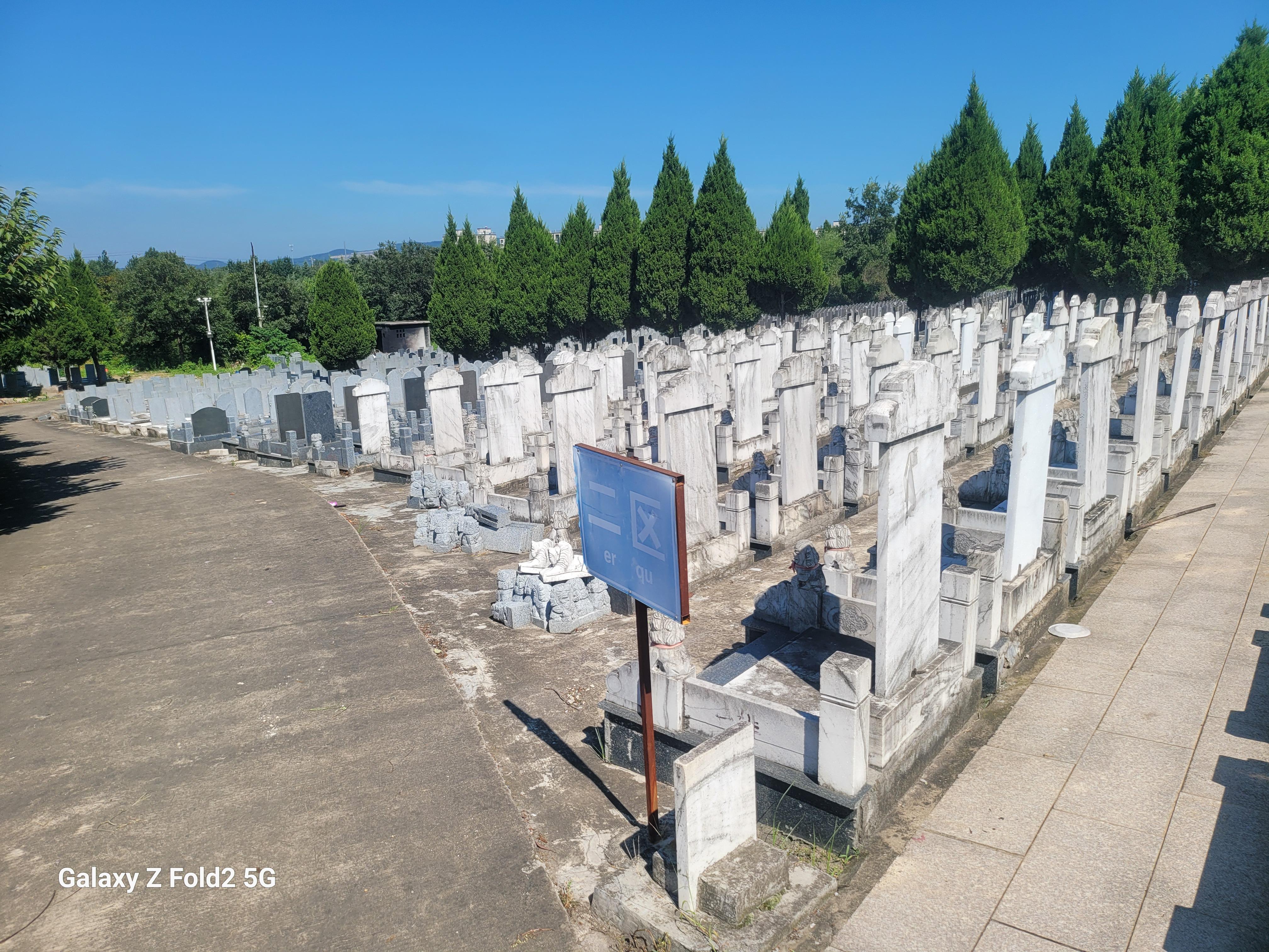竹园山公墓园区图片