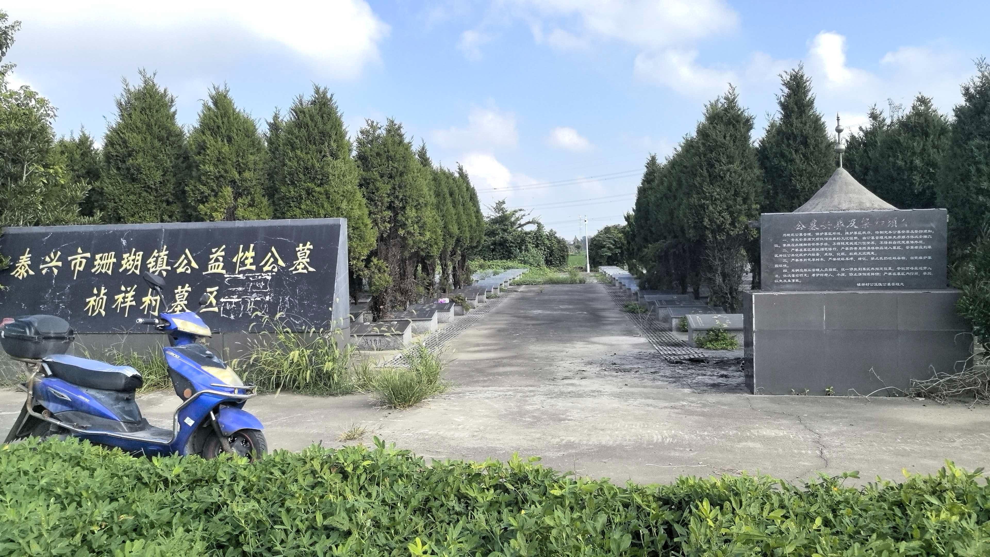 泰兴市珊瑚镇城镇公益性公墓祯祥墓区园区图片